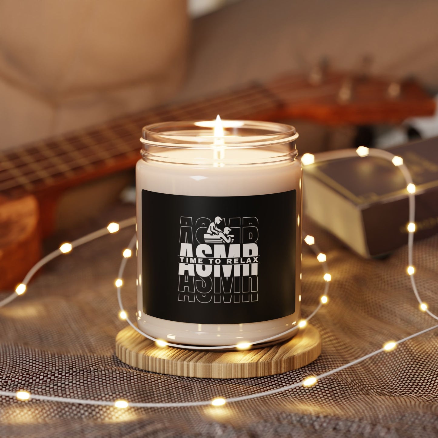 ASMR Time To Relax Design - Scented Candle