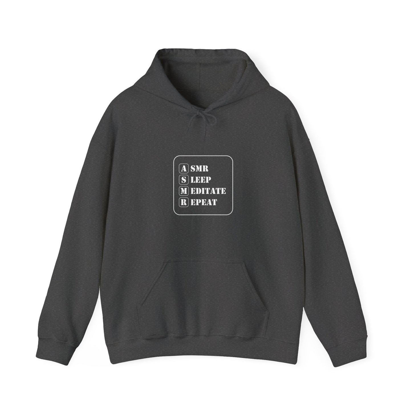 ASMR Sleep Meditate Repeat Unisex Hoodie