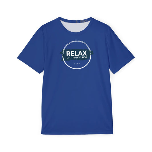 Relax with PR Logo - Men's Sports Jersey (AOP)