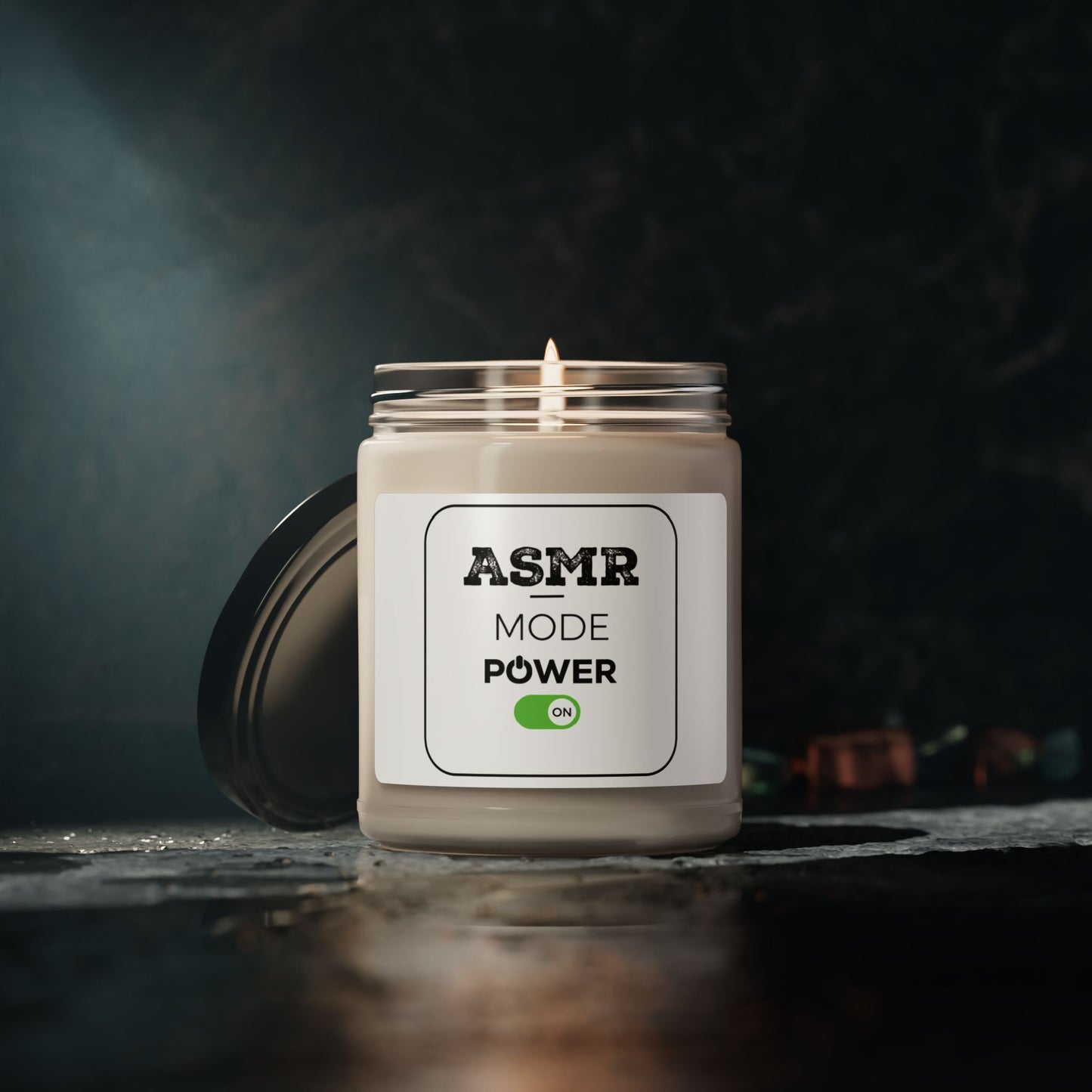 ASMR Mode Power ON Scented Candle