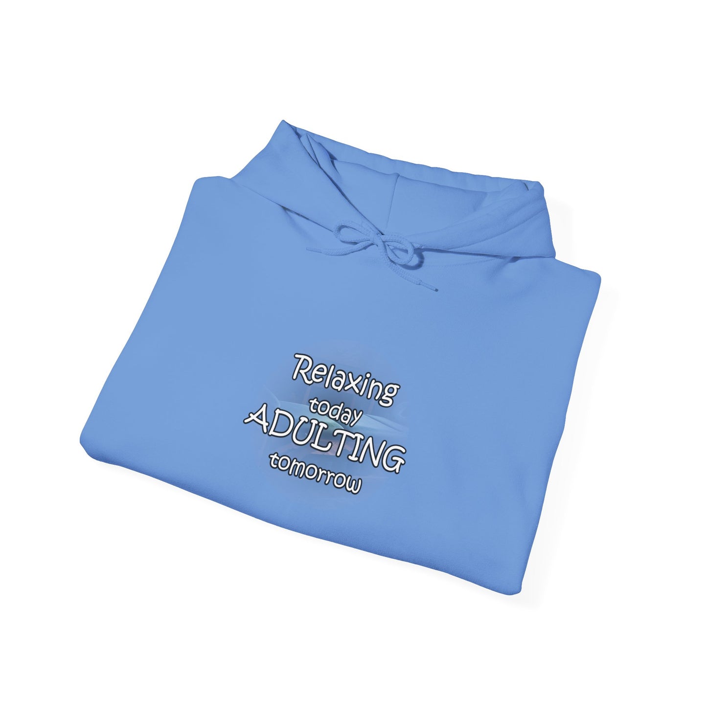 Relaxing Today Adulting Tomorrow Unisex Hoodie