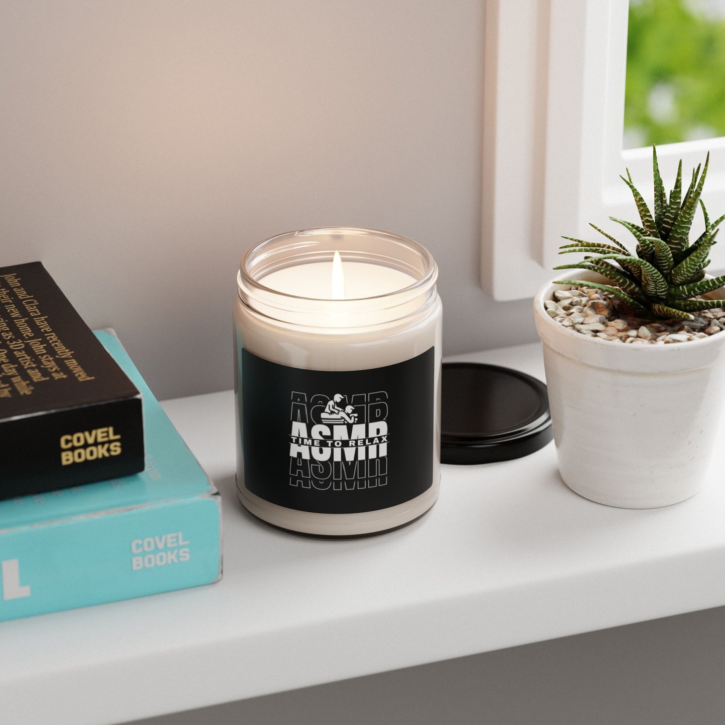 ASMR Time To Relax Design - Scented Candle