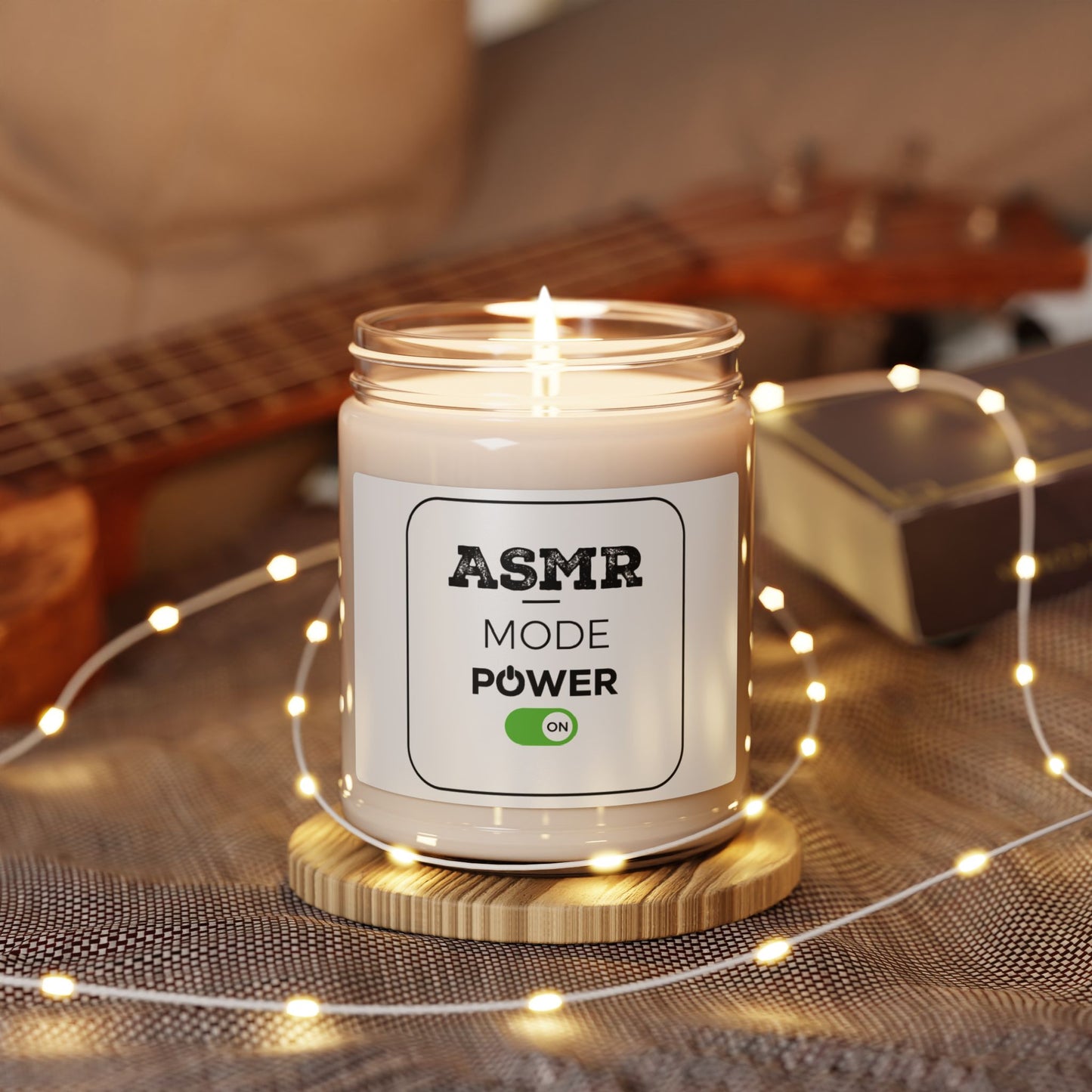 ASMR Mode Power ON Scented Candle