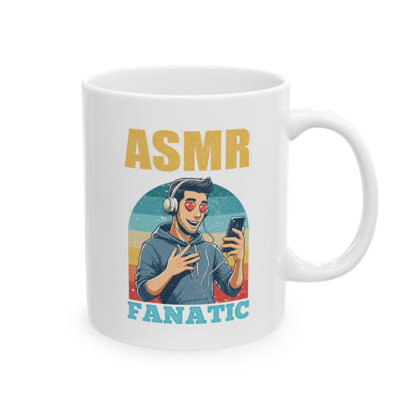 ASMR Fanatic Design - Ceramic Mug (11oz, 15oz)