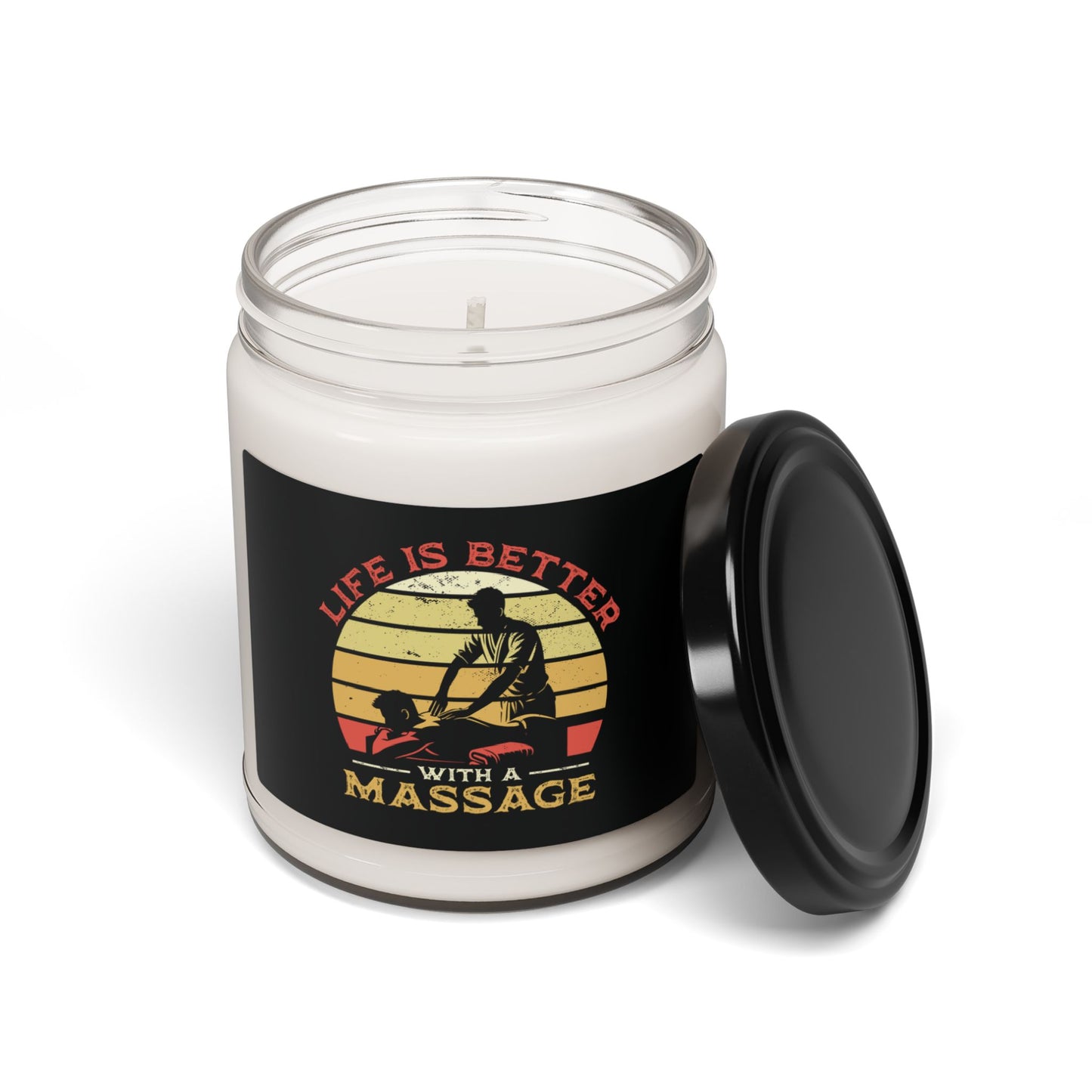 Life is Better with a Massage - Candle 9oz