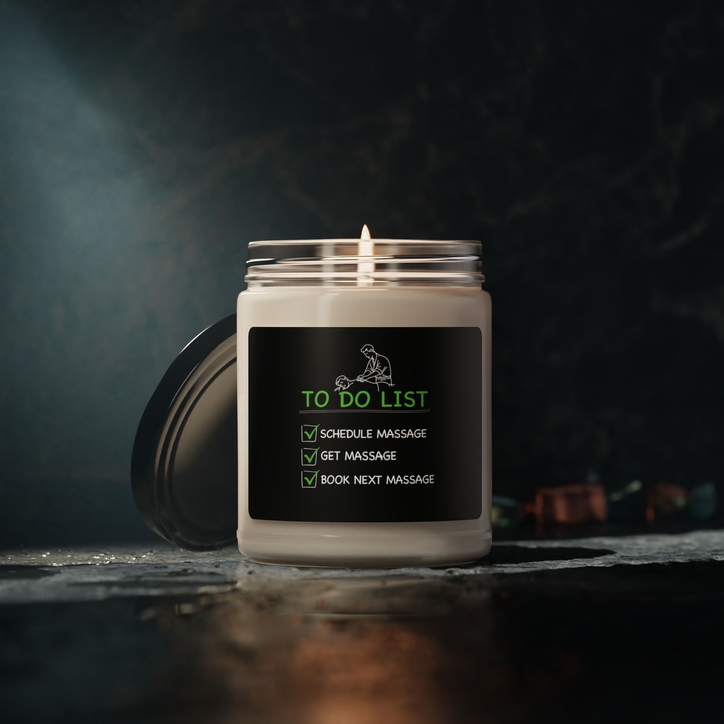 Massage Enthusiast To-Do List - Candle 9oz