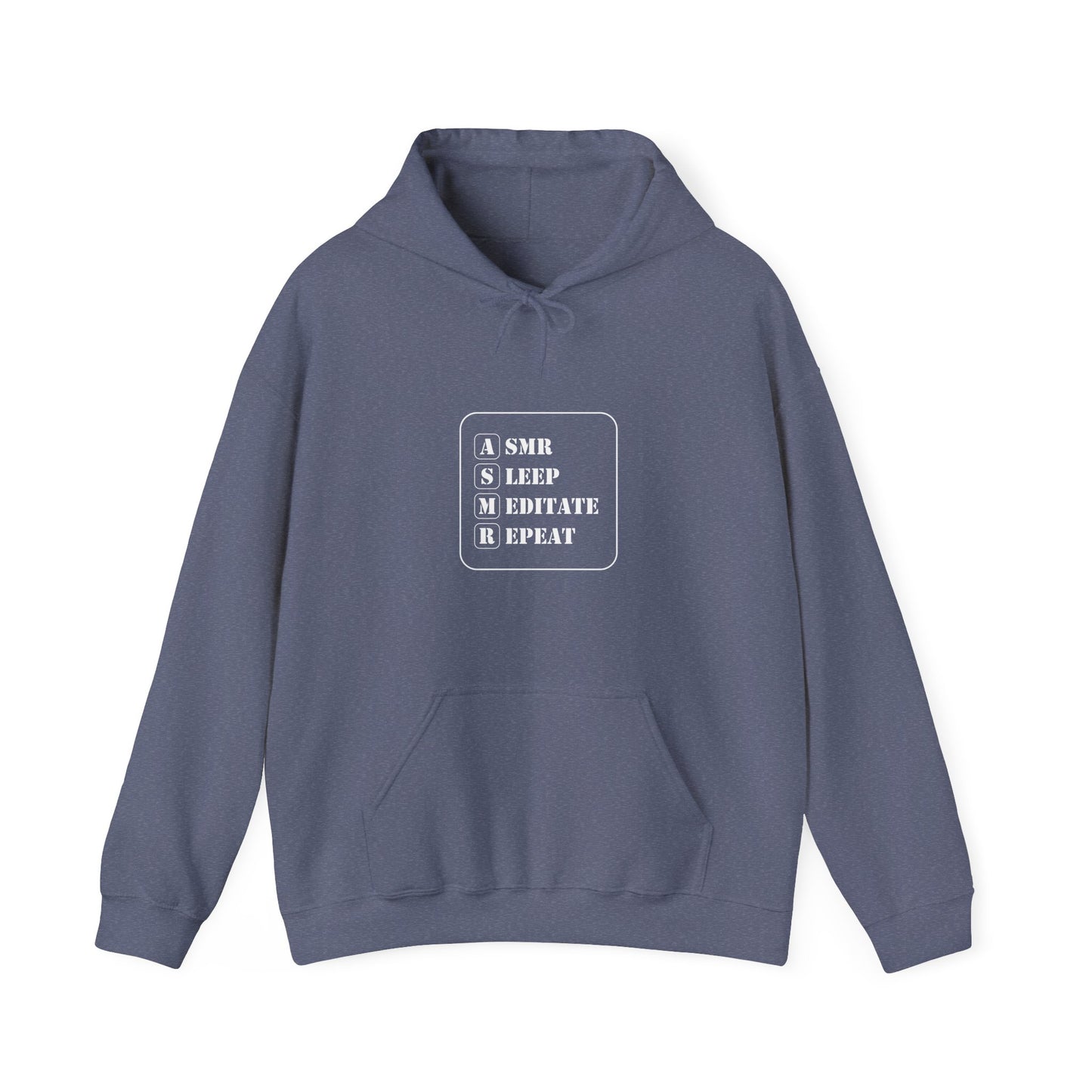 ASMR Sleep Meditate Repeat Unisex Hoodie