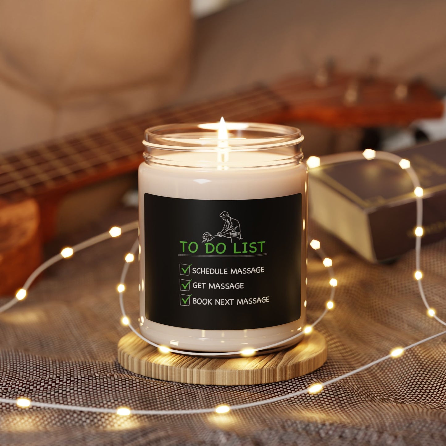 Massage Enthusiast To-Do List - Candle 9oz