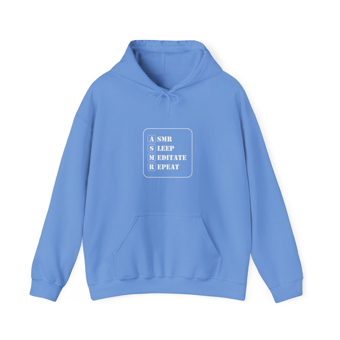 ASMR Sleep Meditate Repeat Unisex Hoodie