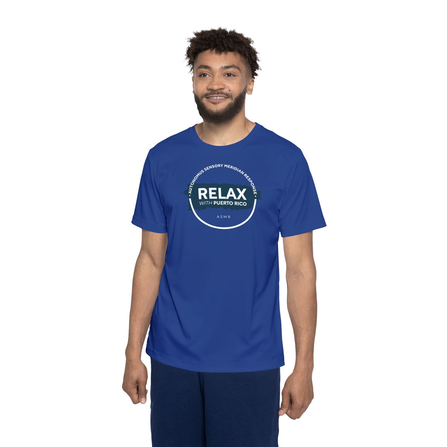 Relax with PR Logo - Men's Sports Jersey (AOP)